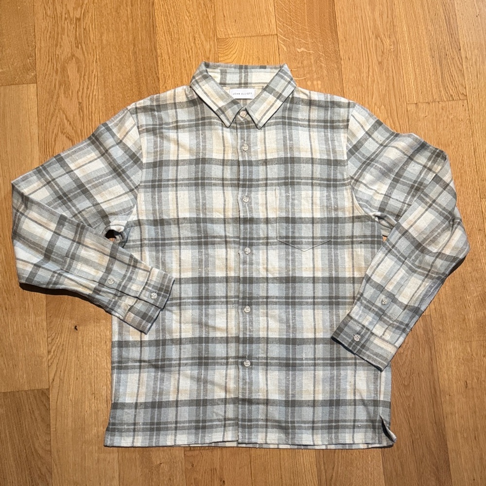 John Elliott Sly Straight Hem / Lone Pine Check